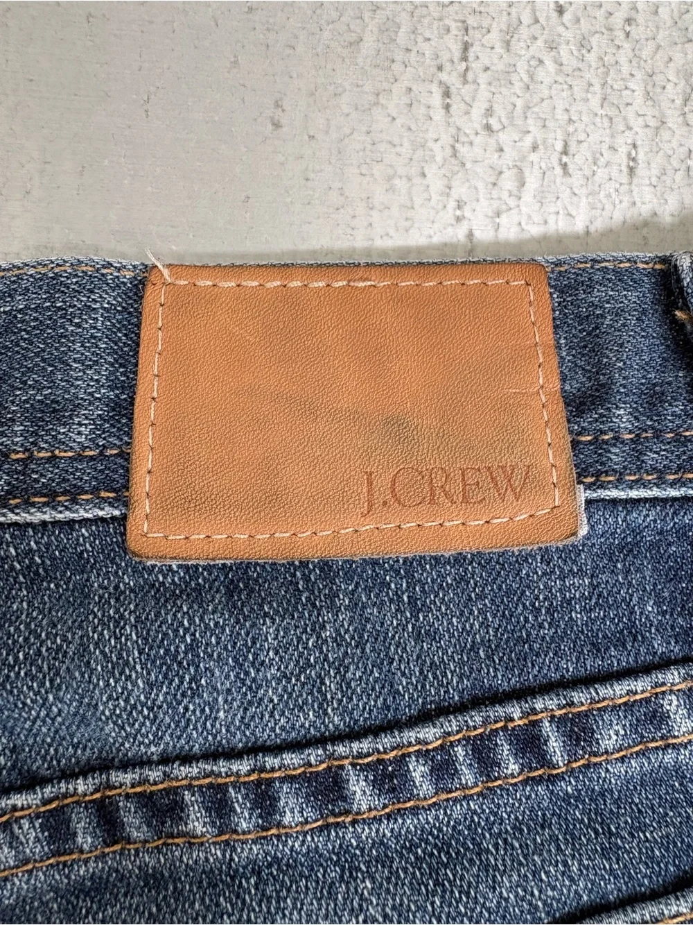 J. Crew Straight-Leg Midwash Denim Jeans